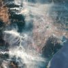 Satellite imagery of the Sydney fires